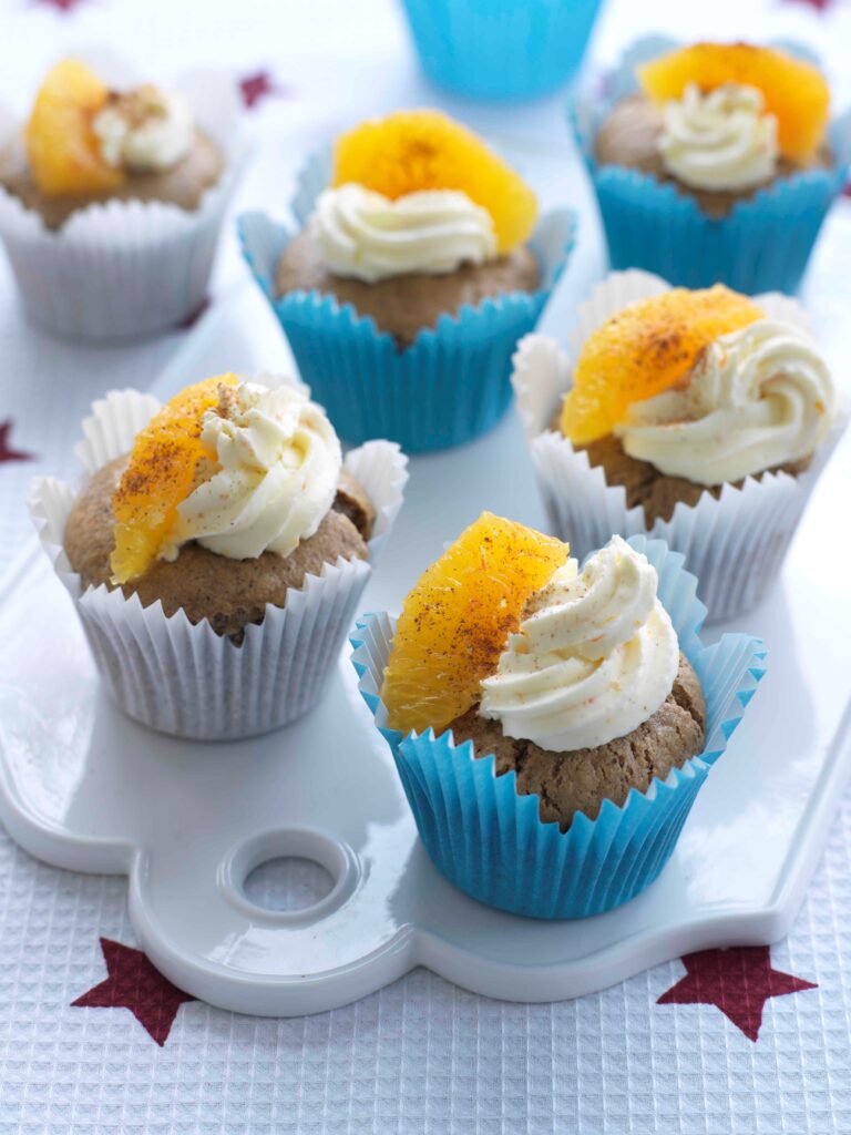 Glutenfria pepparkaksmuffins