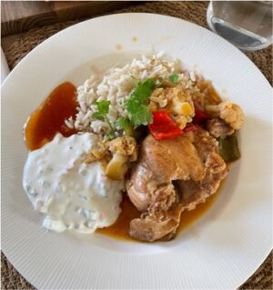 Indisk Tikka Masala med kyckling