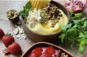 Tropisk smoothiebowl