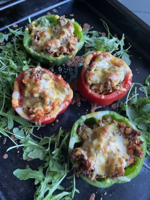 Färsfylld paprika