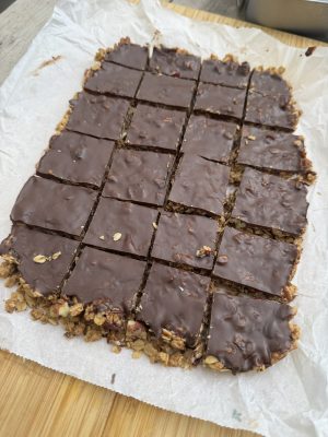 Havrebars med jordnötssmör